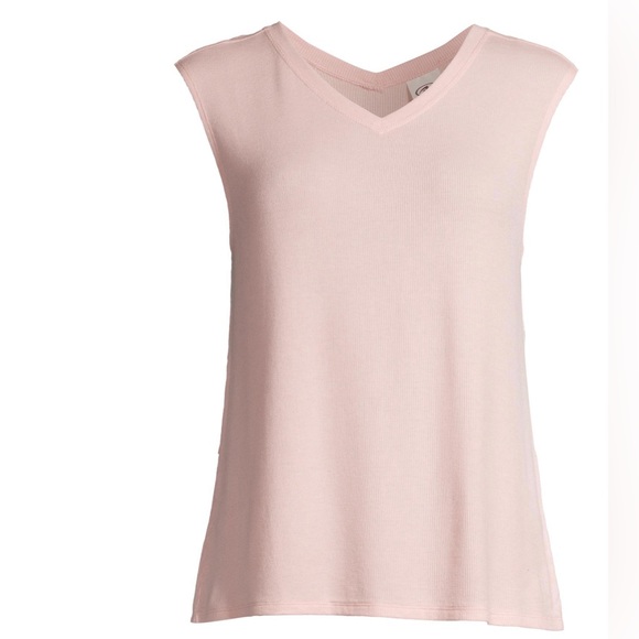 NWT ATHLETIC WORKS PINK WOMENS TANK SIZE M(8-10) - Picture 2 of 3